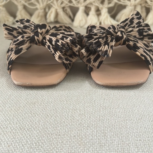 Loeffler Randall Daphne Knot Sandal in Leopard - Picture 4 of 8